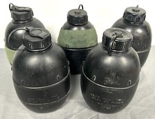 x5 British Black 58 Pattern Osprey Water Bottles Military Job Lot