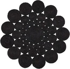 Round Rug & Carpet Jute 100%