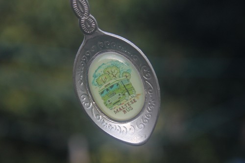 Vintage spoon malta maltese - vintage,