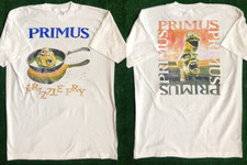 Primus Frizzle Fry 1990 Tour T Shirt Full Size S-5XL Twoside