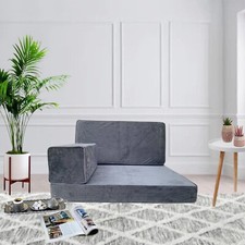 Arabic MAJLIS Floor Seating l VELVET Floor Cushions | Grey BOHO Reading Couch