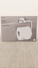 Next Garda Chrome Toilet Roll Holder/washroom  Toilet Tissue Rack Stand Gift New