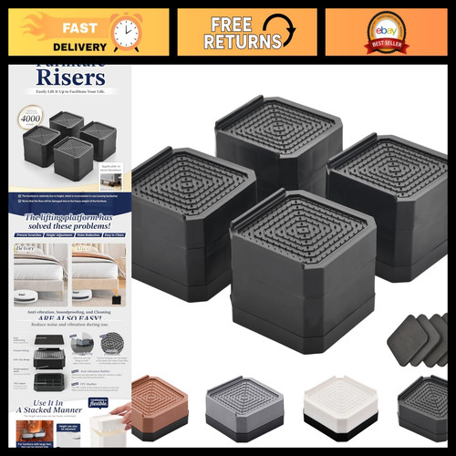 Adjustable bed risers - adjustable,