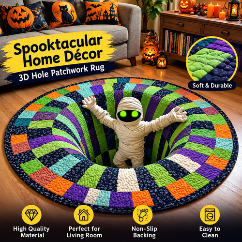 Halloween rug novelty - 3d,