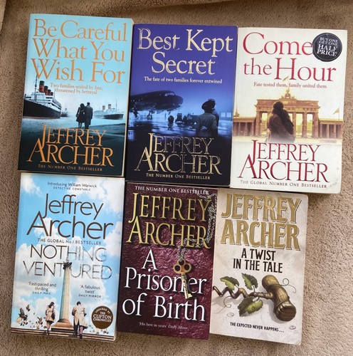Jeffrey archer books - books, 6