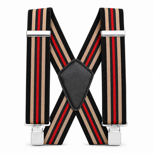 50mm wide striped elastic - wide,