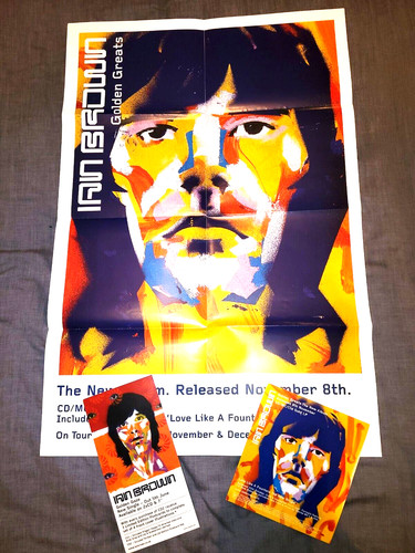 Rare large ian brown promo - rare,
