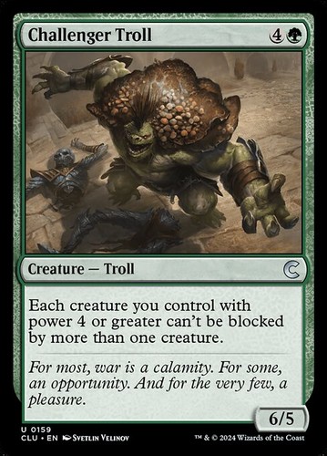 Mtg challenger troll clu - ~,