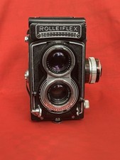 Rolleiflex T Model 2  Type II Film TLR Camera With Tessar 75mm f3.5  (Working)