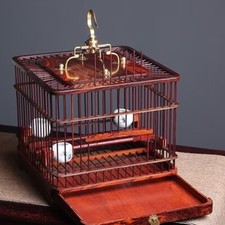 Chinese Rosewood Bird Cage