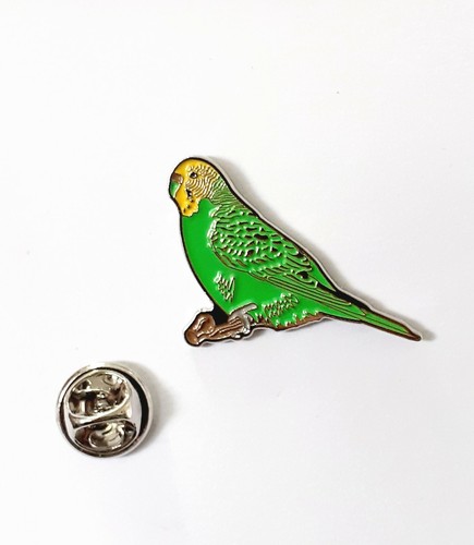 Budgie bird lapel - budgie, pin