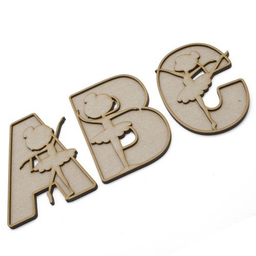 Ballerina layered alphabet - layered,