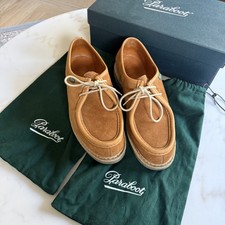 Paraboot Michael /Marche Whisky Suede Velour Moc Toe Derby Shoe - UK8