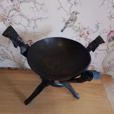 Vintage African  Carved Wooden