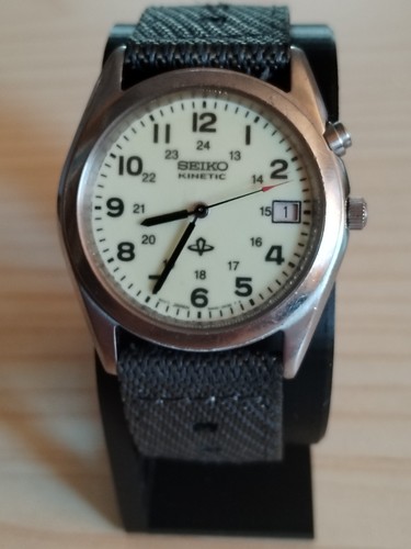 Seiko military sports kinetic - sports,