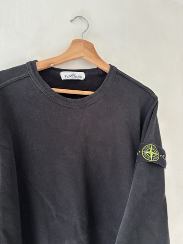 Stone island black - stone, sweatshirt