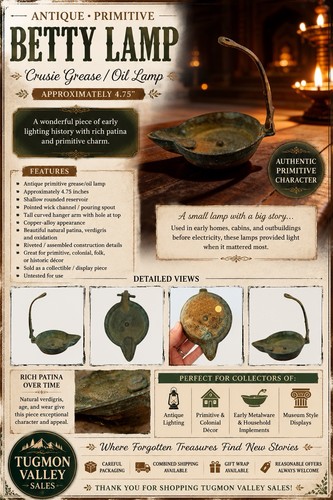 Antique primitive brass - antique,