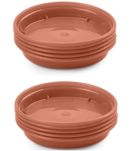 Mini plant pot saucers - 10,