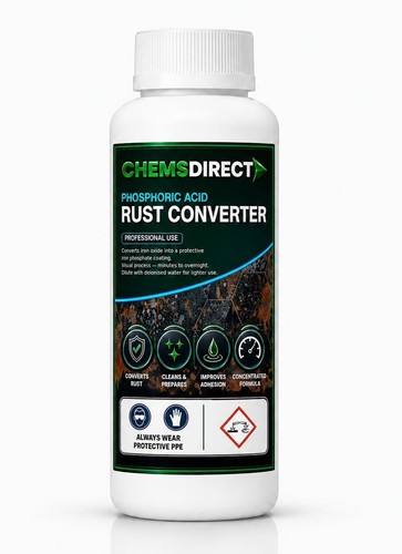 Phosphoric acidic rust - acidic,