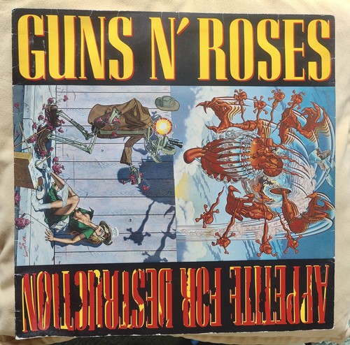 Guns roses appetite for - n,