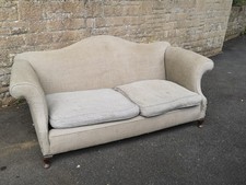 Vintage Camel Back Style Sofa