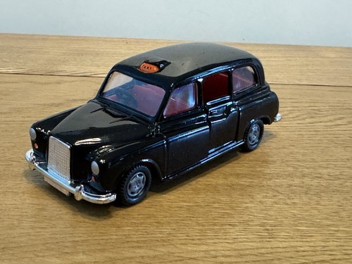 Vintage black london taxi cab - taxi,
