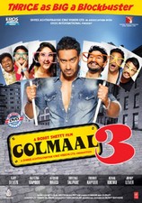 Golmaal 3 Bollywood DVD With