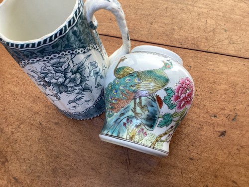 Victorian jug and - jug, chinese