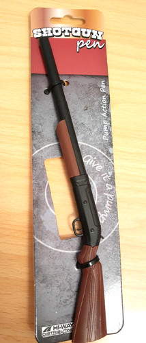 Novelty shotgun writing - novelty,