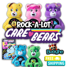 Care Bears Rock-A-Lot Plush Toy - Choose Your Favourite Bear