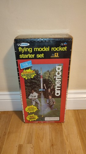 Estes america flying model - flying,