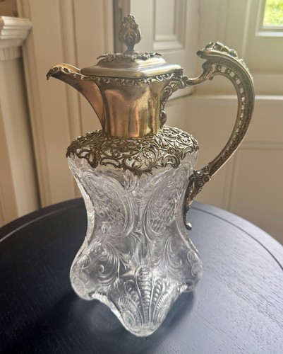 Amazing silver gilt mounted - silver-gilt,