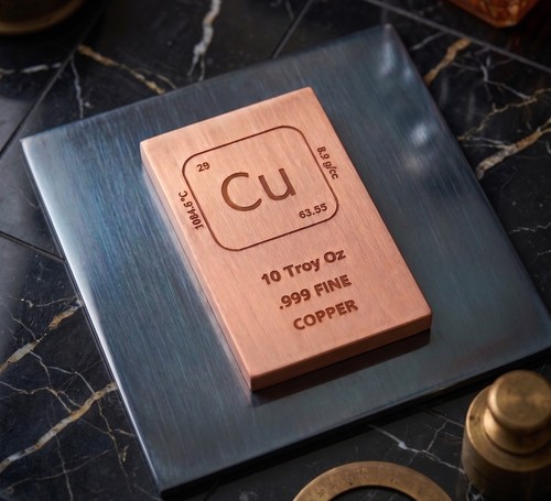 10oz 999 fine copper - 10oz, .999
