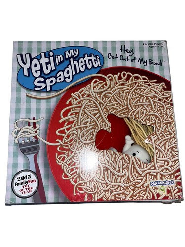 Yeti spaghetti fun - spaghetti,