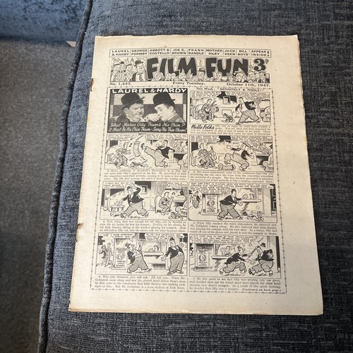 Film fun comic 11 october - comic,
