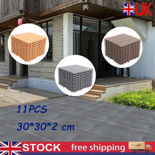 11x plastic interlocking deck - plastic,