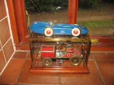 KOSUGE CK BLUEBIRD LAND SPEED RECORD CAR 1930's JAPAN TIN TOY TINPLATE WIND UP