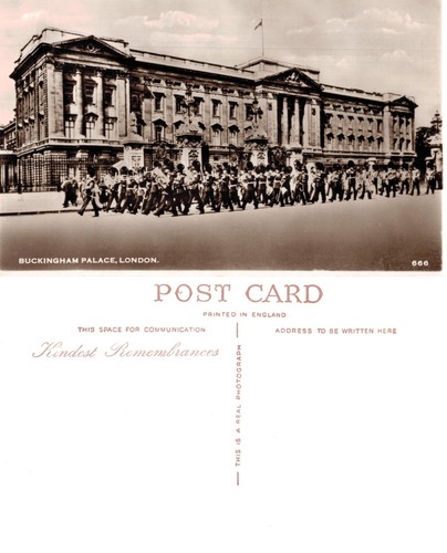 Vintage postcard buckingham - vintage,