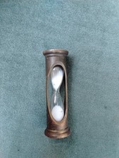 Nautical brass sand timer