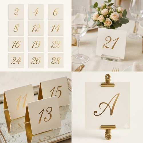 Table numbers party - -,