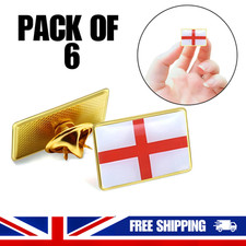 England Flag Lapel Pin Badge Chest Great Britain United Kingdom Metal Lapel