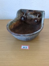 Water Bowl Cattle Sheep,Bird Drinker trough Garden Planter Galvanized, HasStyle