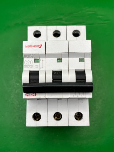 Mem mch320 c20 20a phase - 3, mcb