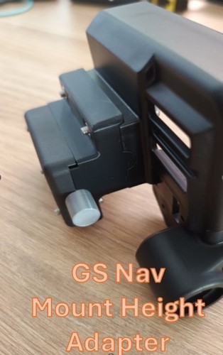 Bmw nav mount height - gs,
