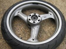 DUCATI MONSTER 620IE 620 IE 2001-2006 JUST 17K FRONT WHEEL AND TYRE TIRE