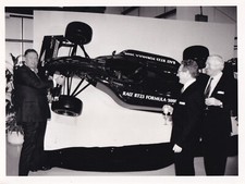 Original Press Photo New Formula 3000 car from March Engineering 1991