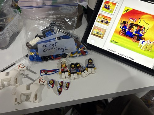Kings carriage 6044 lego - kings,