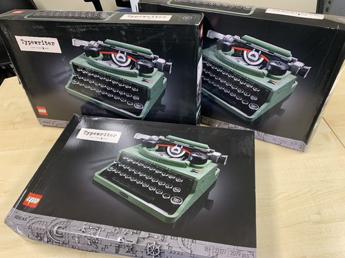 Lego ideas typewriter - lego, (21327)