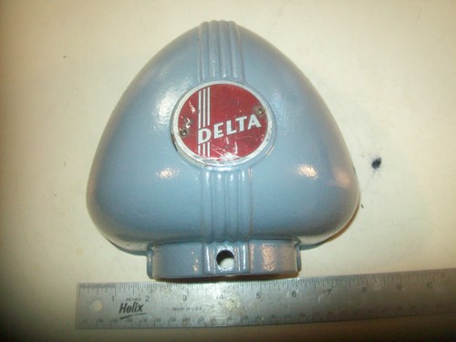 Iron pulley cover from vintage - iron,