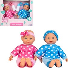 Twin Dolls Playset | 30cm